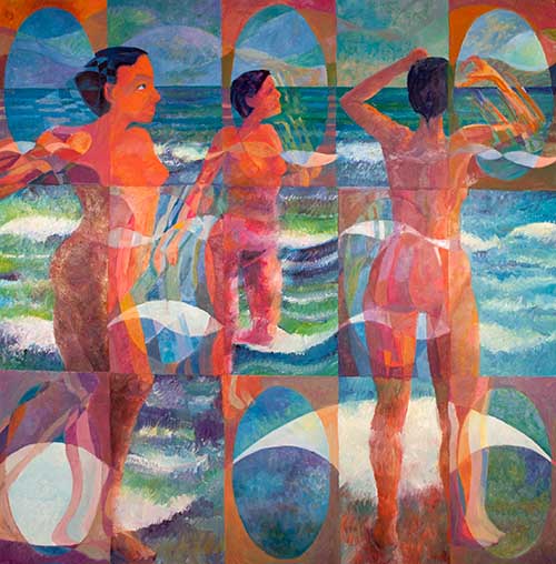 Frauen am Ufer (119)